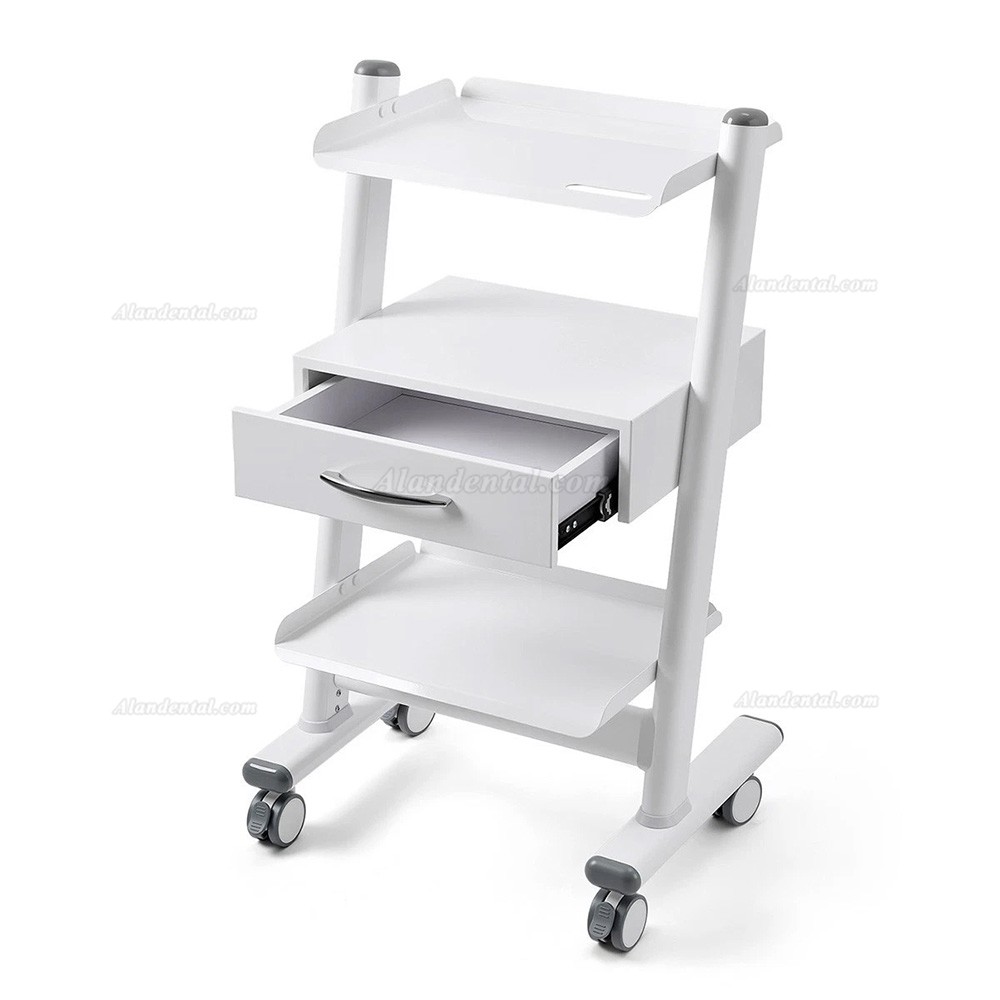 Dentech T3-4 Mobile Dental Trolley Cart With Storage Cabinet